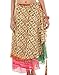 Rajrang Wrap Around Skirt Wholesale Printed Reversible Two Layer (Multicolor Lot of 10 Pcs)
