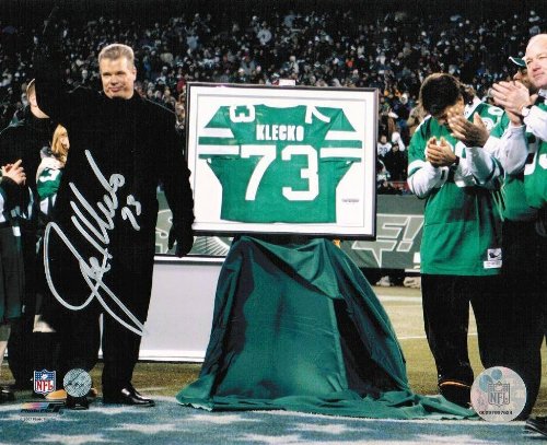 Joe Klecko Autographed New York Jets 8x10 Photo