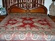 Crimson Pashmina Jamavar Indian Bedspread Bedding Couch Throw King/queen 108"
