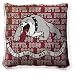 Devil Dog Pillow - 17 x 17 Pillow