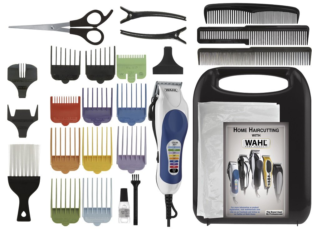 Amazon.com : Wahl Color Pro Complete Hair Clipper Kit #79300-1001 ...