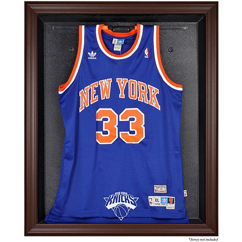 Mounted Memories New York Knicks Brown Framed Jersey Display Case