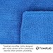 Towel Lab (TM) #1 Rated 5 in 1 Premium Soft Fast Dry Microfiber Absorbent Thick Cleaning Cloths for Spring Cleaning, Computer Screen & Kitchen Cloth (Royal Blue - 300GSM - 12