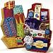 Presents Galore! Gourmet Food Gift Tower, Happy Birthday Celebration Gift Basket