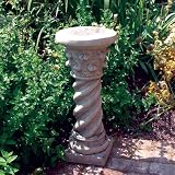 Stone Statue Plinth - Roman Column Pedestal