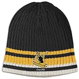 Steelers Reebok NFL Cuffless Retro Logo Knit Cap