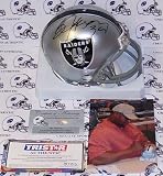 Bo Jackson Autographed/Hand Signed Oakland Raiders Mini Helmet