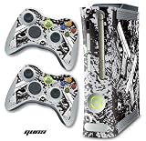 New XBOX 360 Console Protective Decal Skin – Glock Silver