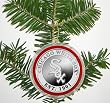 Chicago White Sox Silver Coin Ornament