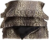 Black Leopard Comforter Set
