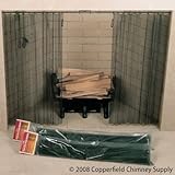 Masewa Metal Net Co. Ltd 48 Inch x 22 Inch Hanging Fireplace Spark Screen Rod Not Included