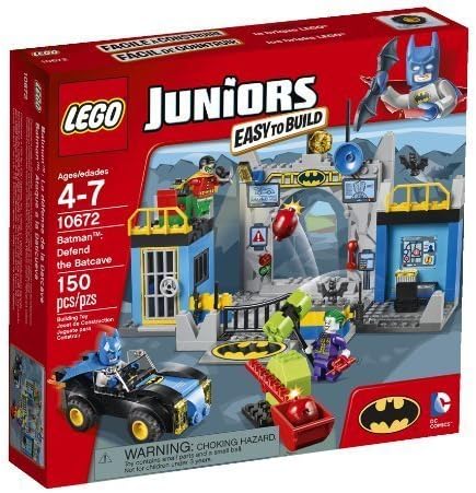 LEGO Juniors 10672 Batman: Defend the Bat Cave Plaything, Amusement, Play, Toys, Game by Game4Kids