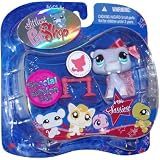 Littlest Pet Shop Special Edition Pet #986 Ballerina Hippo with Tutu Action Figure
