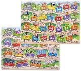Alphabet + Number Train Puzzle Value Pack