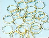 Produkt-Bild: Deko-Streuteile goldene Ringe 50er-Pack, Streudeko Tischdeko