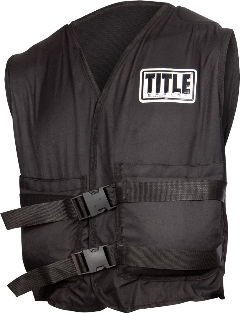 Amazon.com : TITLE Boxing Power Weighted Vest (40-Pounds) : Boxing ...