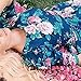 Cutecc Women Lady Long Sleeve Floral Party Cocktail Long Maxi Dress (XXL)