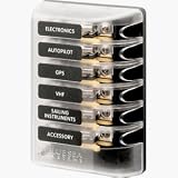 Blue Sea 5018 Fuse Block 3Ag - Electrical Components - Blue Sea System by BLUE SEA SYSTEM