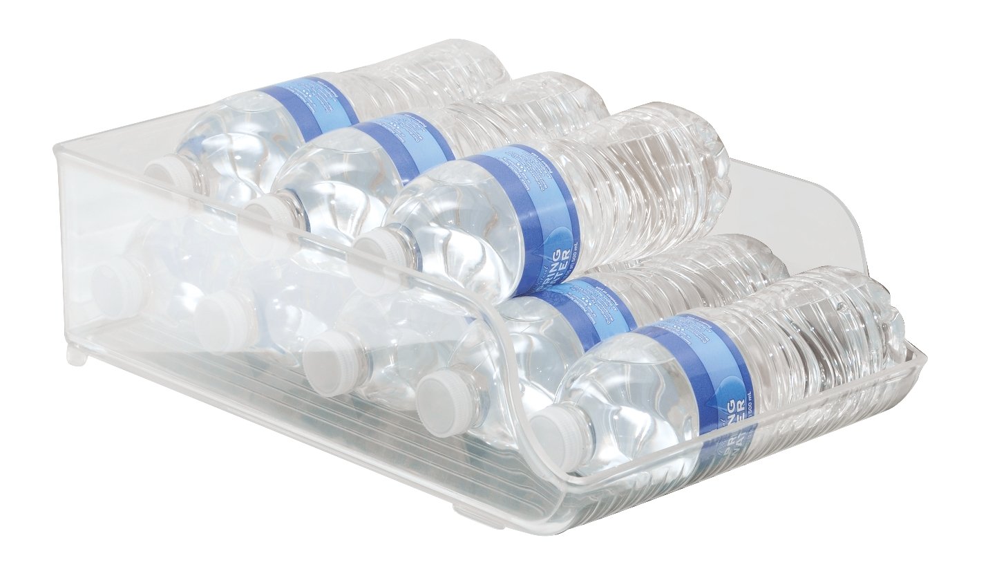 Cold Water Bottle Holder Refrigerator Bin Organizer Save Space Easy