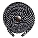 Black Training Ropes / Battle Ropes + and Access to Online Video! (2