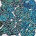 Round Flat Sequin 18mm Top Hole Light Sapphire Blue Hologram Glitter Sparkle. Couture Paillettes. Made in USA
