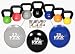 Troy Vinyl Kettlebells - Set of 7 Kettlebells from 10 lb. to 30 lb. VKB-SET