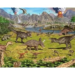 Walltastic Dinosaur Land Designer Fototapete