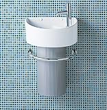 LIXIL(リクシル) INAX トイレ手洗 狭小手洗器(トラップカバータイプ) 壁給水・壁排水 ピュアホワイト GL-C33DHC/BW1