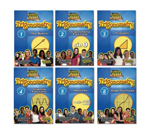 Standard Deviants: Trigonometry Super Pack (6-pack)