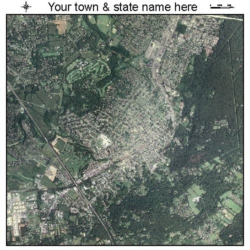 Aerial Photography Map of Emmaus, Pennsylvania