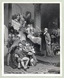 Patrick Henry before the Virginia House of Burgesses May 30, 1765 (Reprint measured in inches 20 x 24)