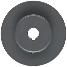 TB Woods 2BK3658 FHP Bored-To-Size, 3.75" Outside Body Diameter, 0.625" Bore Diameter V-Belt Sheave