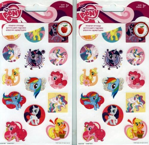 My Little Pony - Friendship Is Magic - Apple Scented Stickers (Pack of 2)