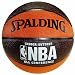 Spalding 74-702 Brown & Orange NBA All Conference Basketball, Size 7 (29.5")