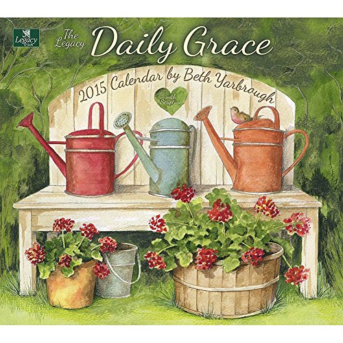 Legacy Publishing Group, Inc. Legacy of Faith 2015 Wall Calendar with Scripture, Daily Grace by Beth Yarbrough (WCA13217)