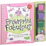 Klutz Fingerprint Fabulous: Create Sweet and Sparkly Thumbprint Art Craft Kit