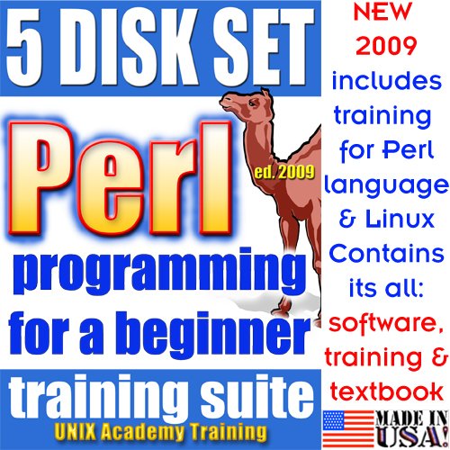 Perl Programming for a Beginner, 5-disk DVD Complete Training Suite