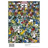 World Cup 2010 \'Celebrations\' Art Poster