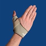 Thermoskin Flexible Thumb Splint, Beige, Right, Large