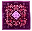 Large Scarf 36'' Corn in Purple