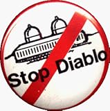 Stop Diablo Nuclear Power Plant San Luis Obispo Ca 93401  1 12 Button  Pin