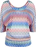 FULL TILT Double V Chevron Womens Top