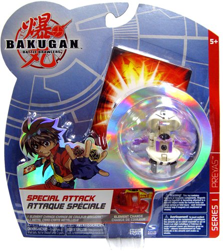 Childrens Toyshop  Toys : Bakugan Special Attack (Series 1 - Preyas) (Colors May Vary)