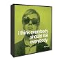 Andy Warhols"Everybody Should Like Everybody"- 10x10"
