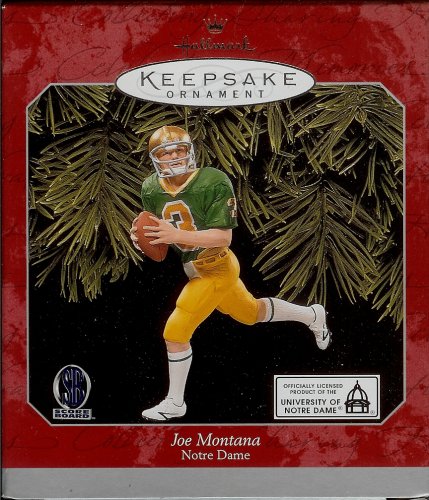 Hallmark Keepsake Ornament - Joe Montana at Notre Dame 1996 (QXI6843)