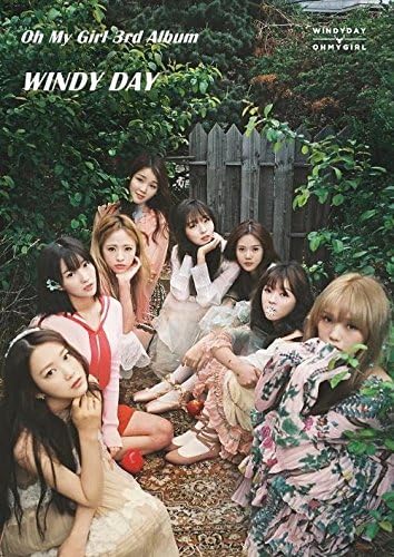 KPOP Oh My Girl Windy Day (3rd Mini Album) +Book+Card+Poster + 7 days Mask Pack