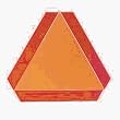Safety Vehicle Emblem SMV DECAL S276.5 Slow Moving Vehicle Emblem
