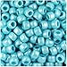 BeadTin Light Blue Pearl 9mm Barrel Pony Beads (500pcs)