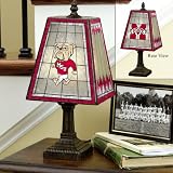 Mississippi State Bulldogs Art Glass Table Lamp