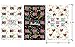 80th Birthday Party Favors - Miniatures Candy Bar Wrapper Stickers - Multi-Colored (54 Count)